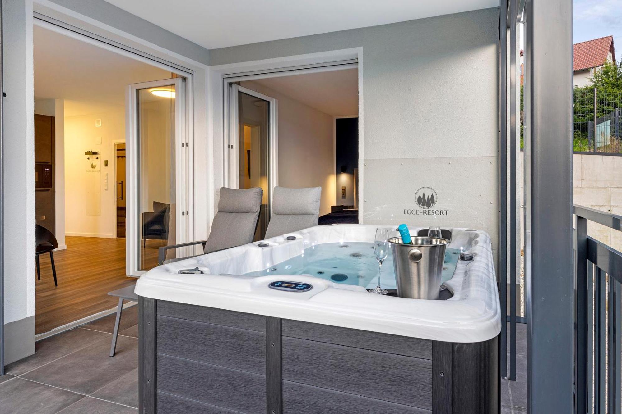 Egge Resort 7F Mit Whirpool U Sauna Altenbeken エクステリア 写真